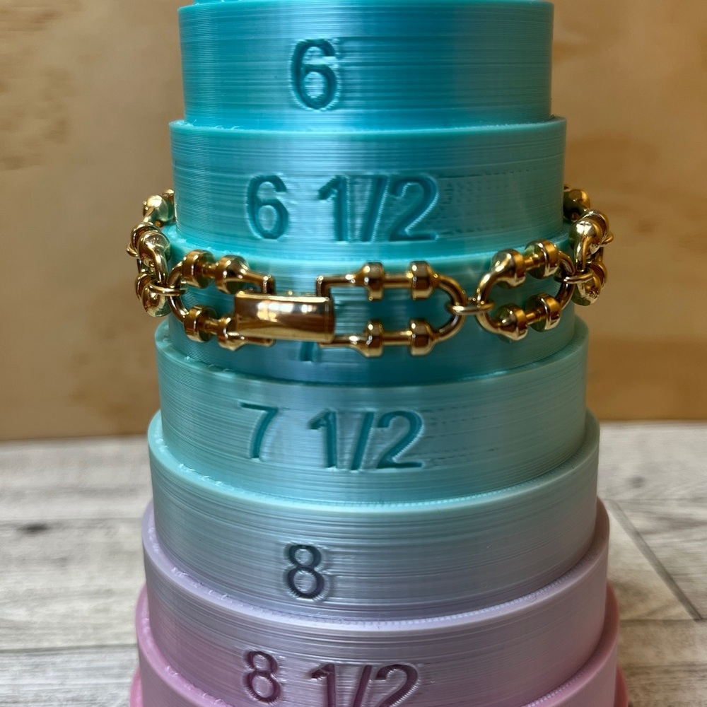 Vintage Avon Versatile Links Gold Tone Bracelet - Picture 5 of 6